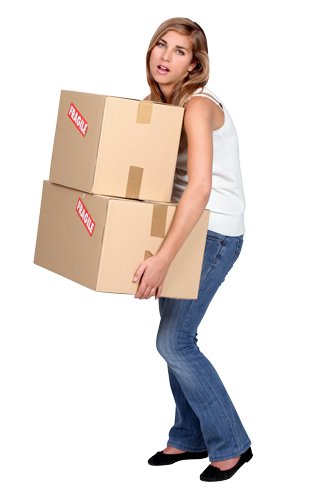 Moving tips overloaded package